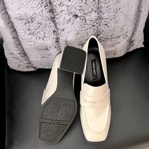 Never worn Nine West chunky heels